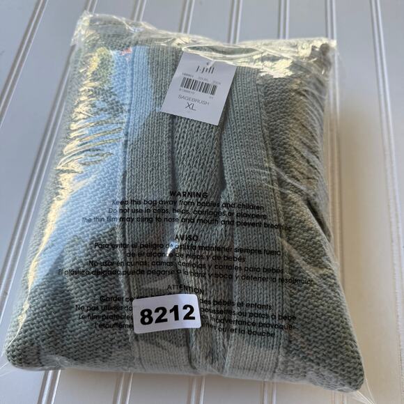 NEW! J. Jill Size XL Moss Green Long open cardigan - Picture 9 of 9